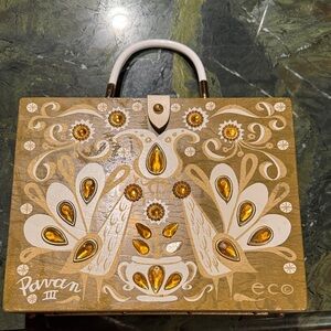 Pavan III Purse Box Bag by Enid Collins 1966 handmade Vintage Collectible Signed